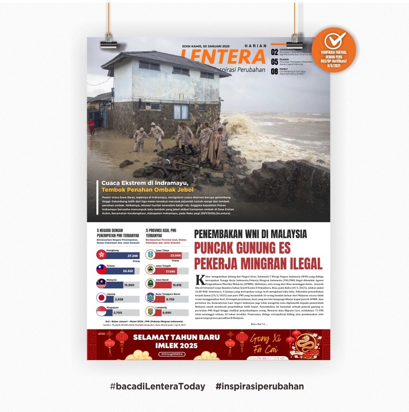 Penembakan WNI di Malaysia, Puncak Gunung Es Pekerja Mingran Ilegal (Koran, Kamis 30/1/2025)